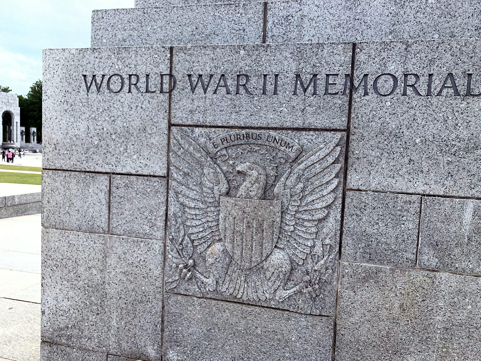 The World War II Memorial in Washington, DC