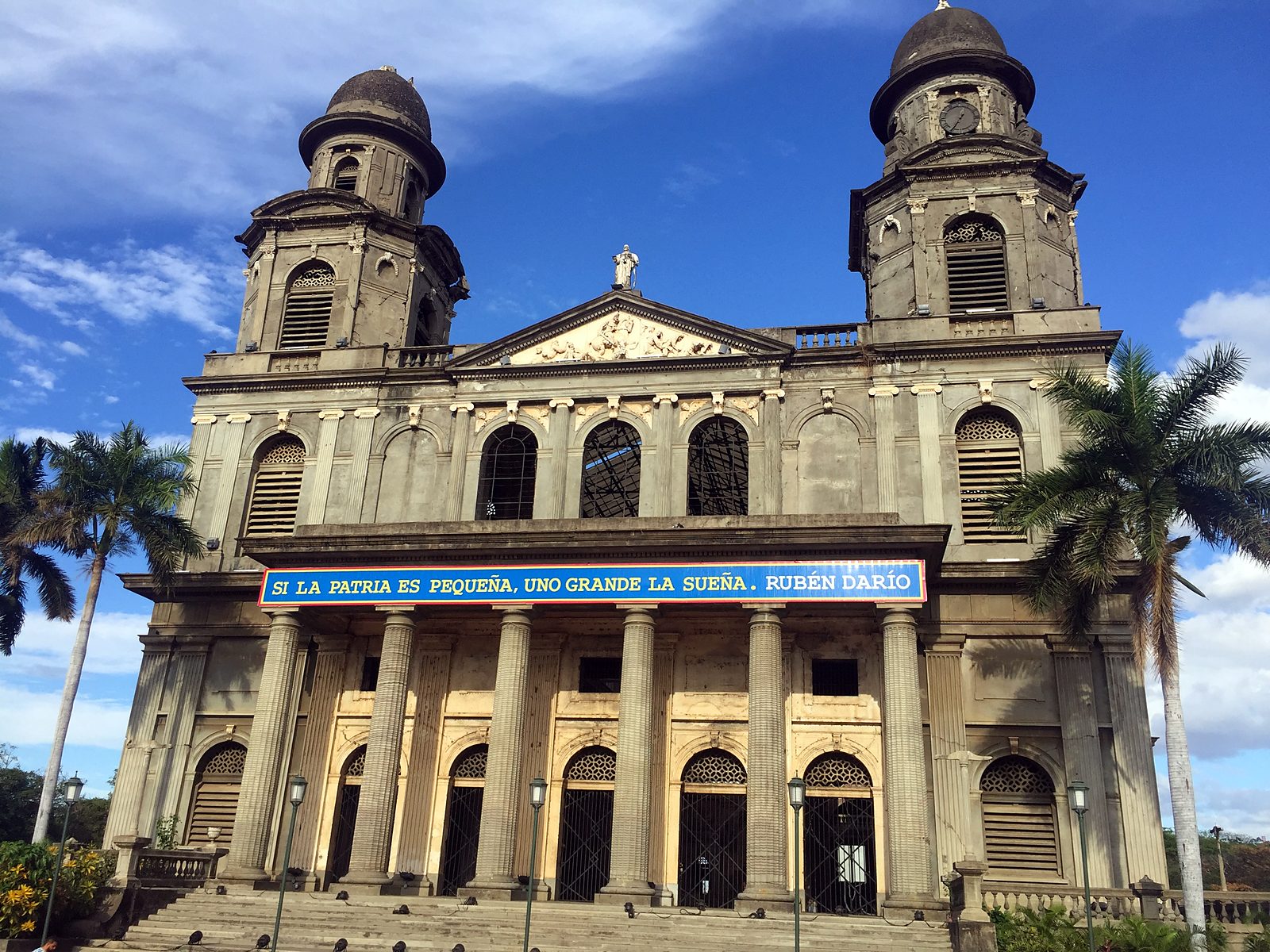 The old Cathedral of Managua, Nicaragua