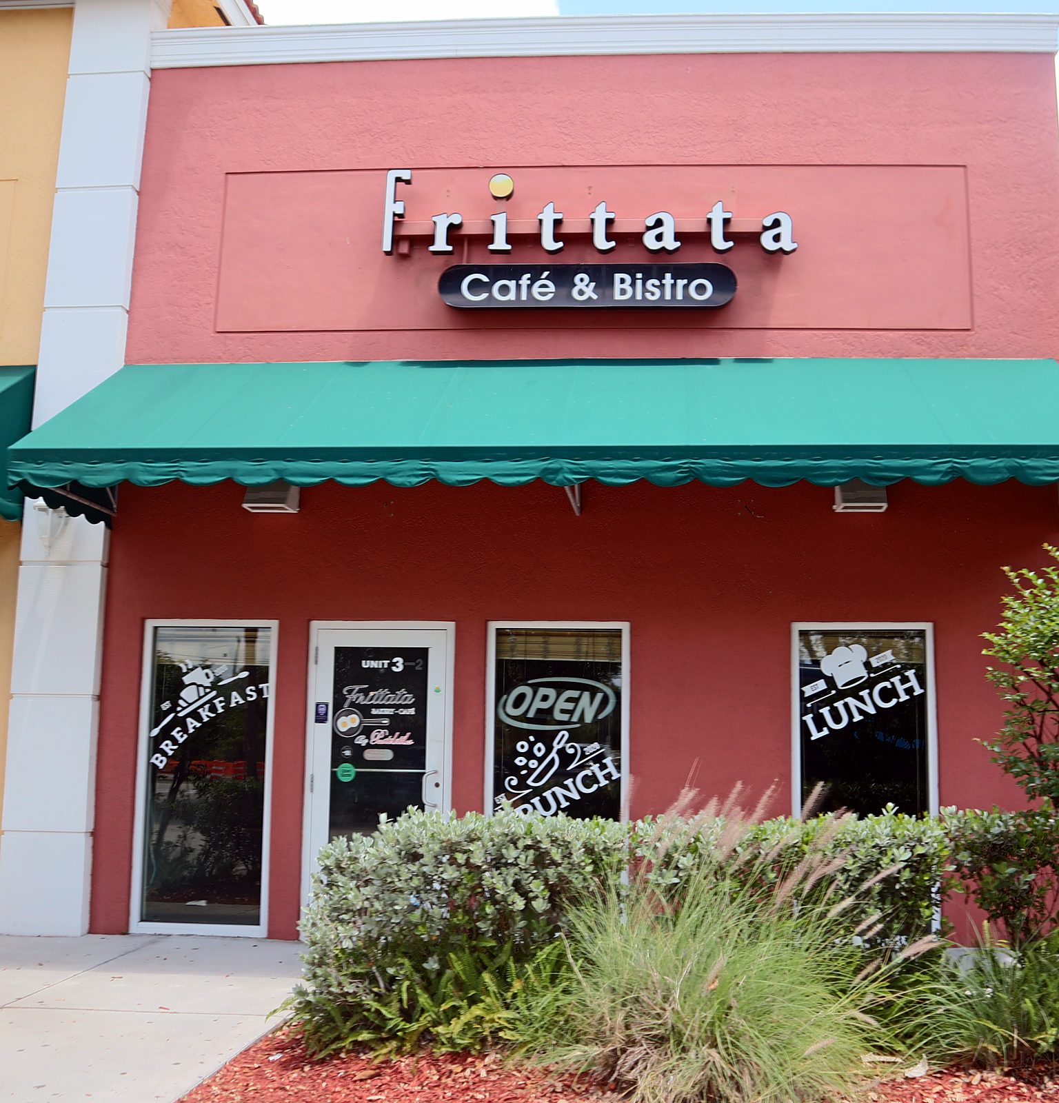 Front of Frittata Café & Bistro on SW Port St. Lucie Blvd